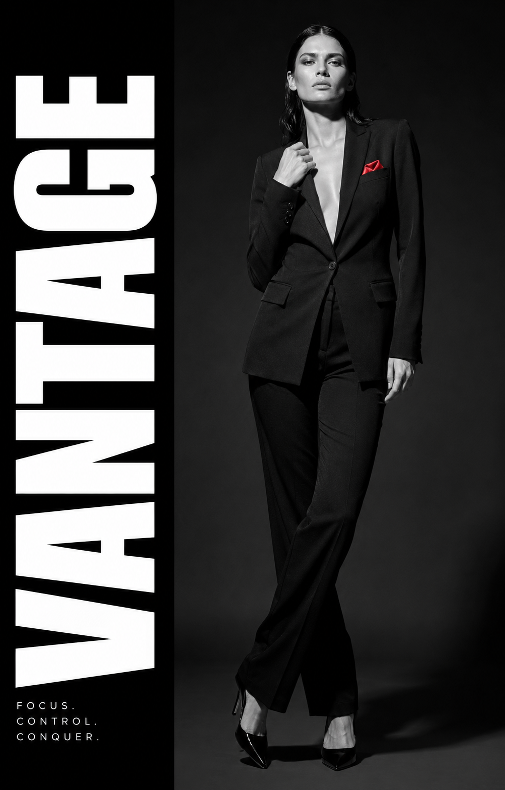 Vantage tailored fashion campaign
