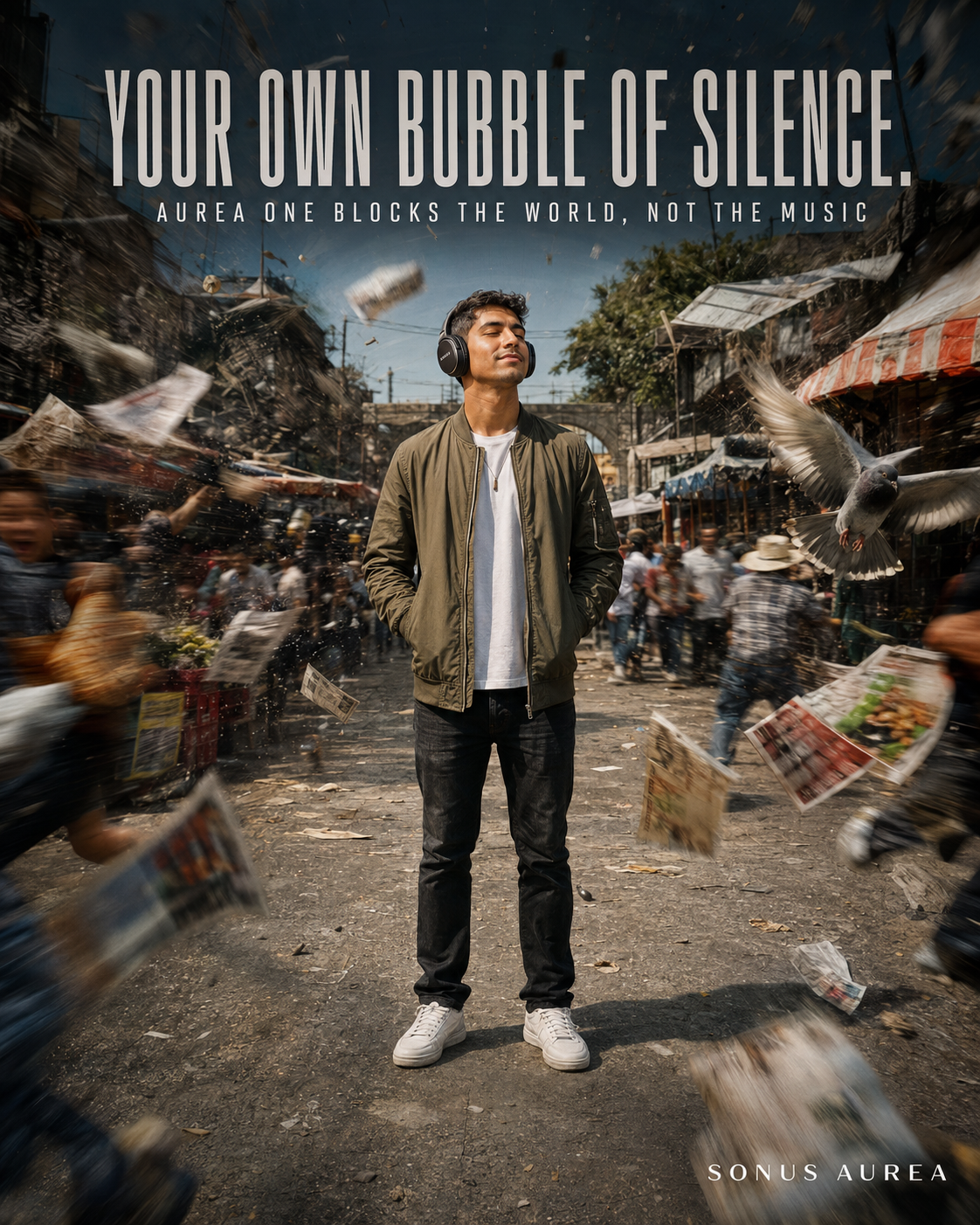Sonus Aurea headphones campaign