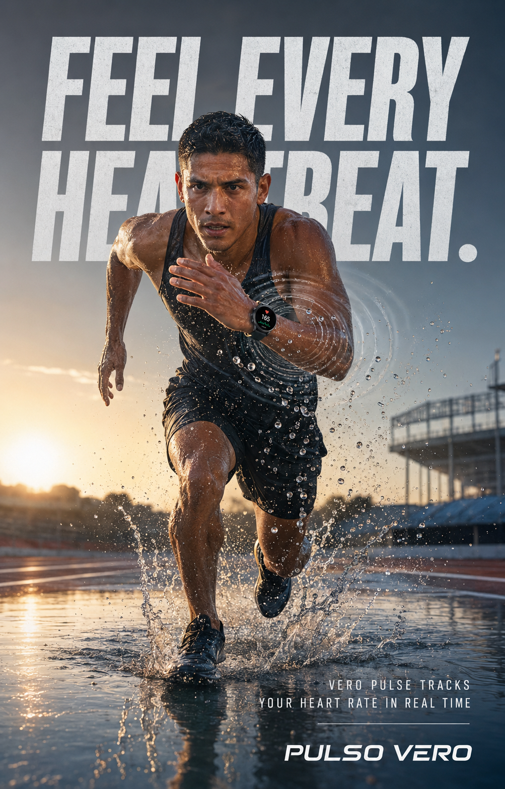 Pulso Vero fitness watch campaign